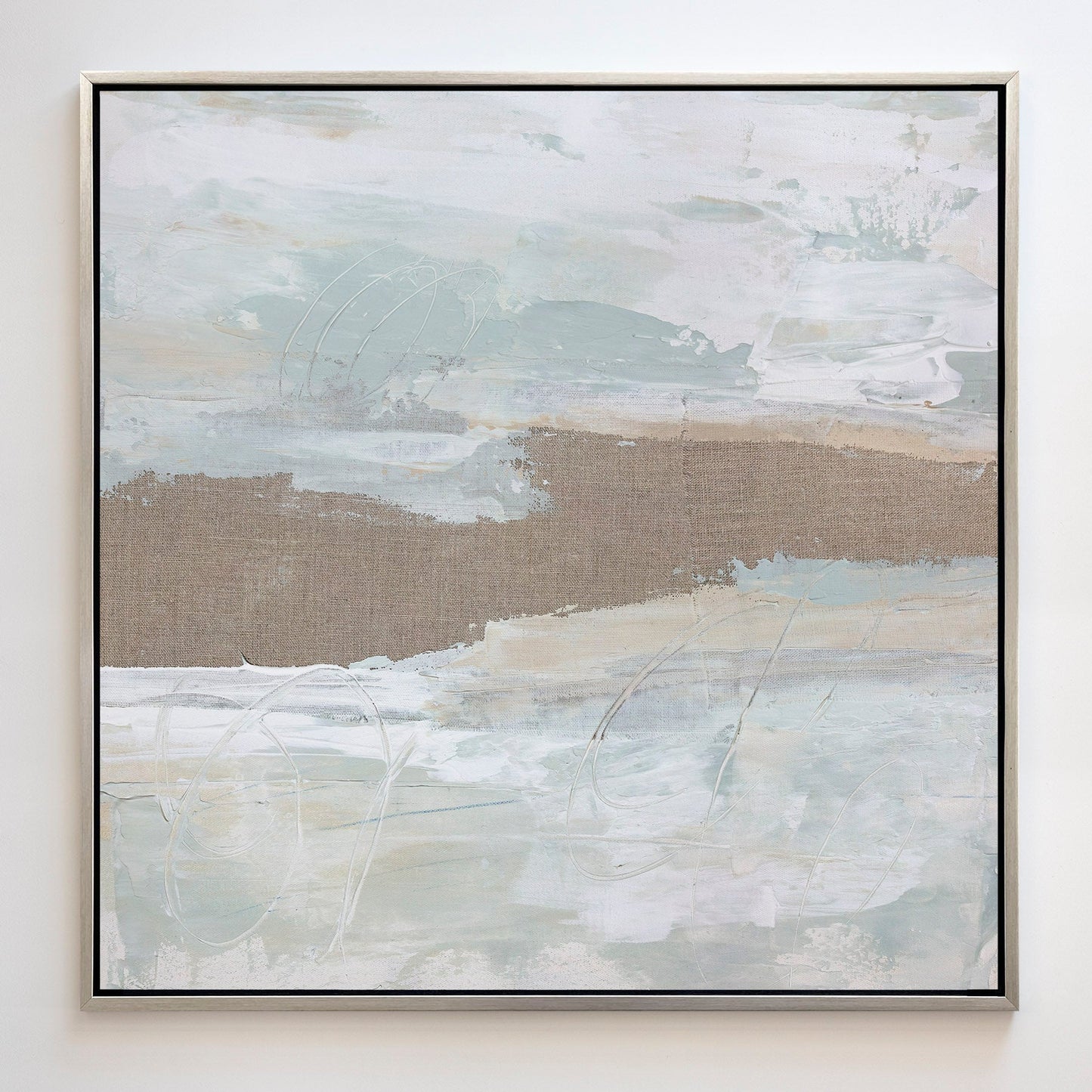 Poetry No. 1 - Framed Canvas Print By Julia