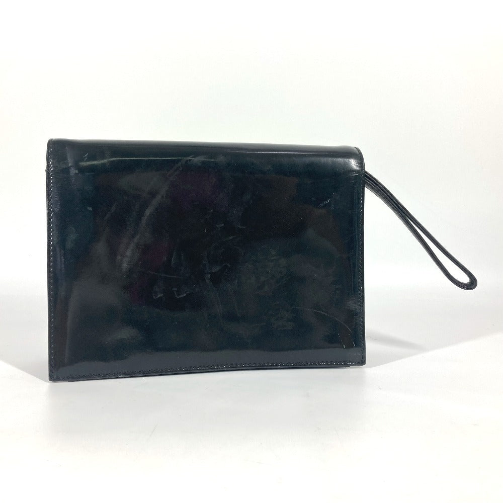 Chanel Clutch Bag Leather Multicolor Mademoiselle Logo Women