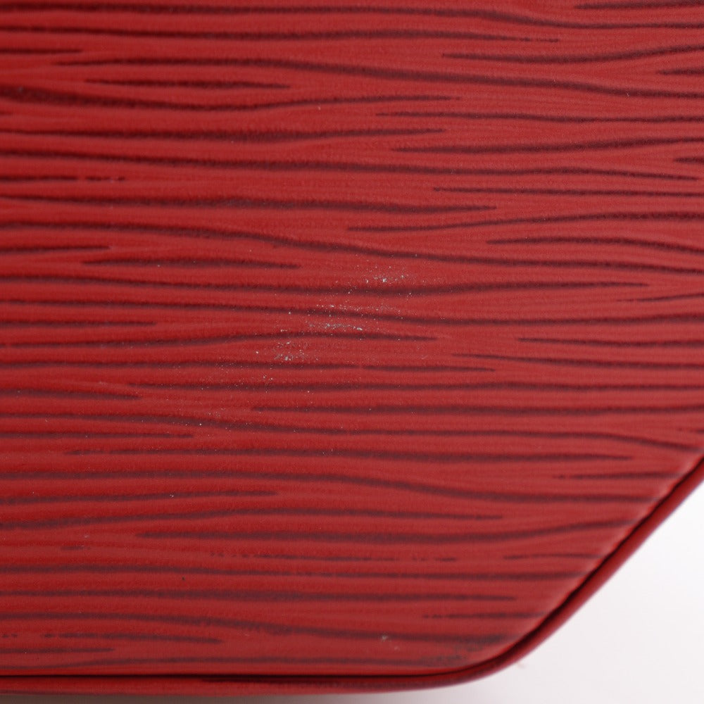 Louis Vuitton Shoulder Bag M80207 Epi Leather Red Sack De Paul Women