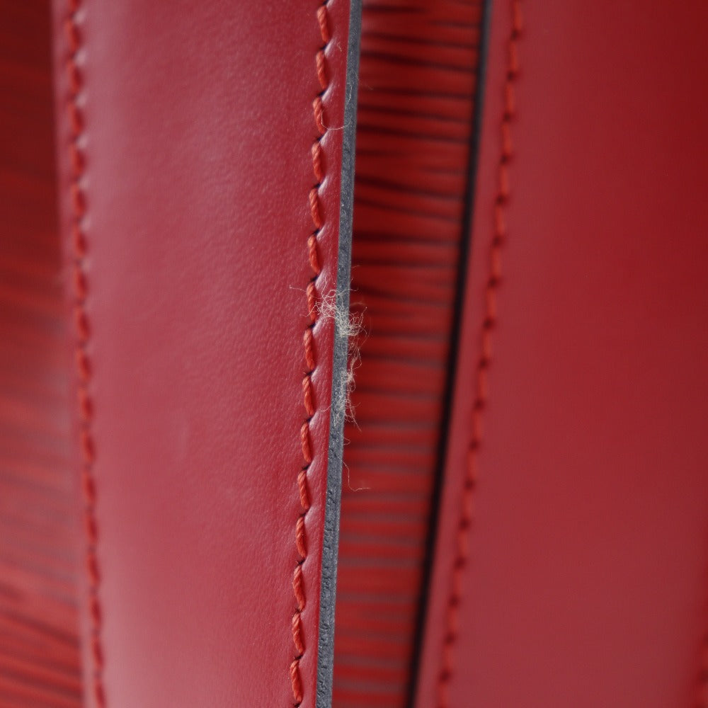 Louis Vuitton Shoulder Bag M80207 Epi Leather Red Sack De Paul Women
