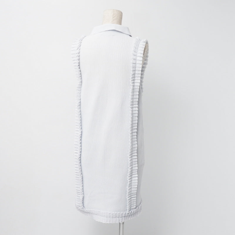Chanel One Piece P54091 Knit Light Blue Women 34