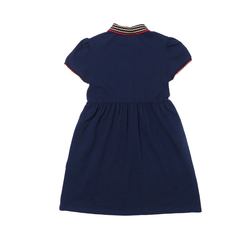 Gucci One Piece Cotton Navy Girls 12