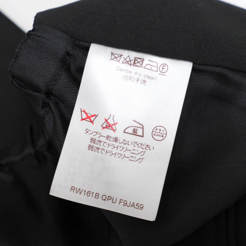 Louis Vuitton Vest 95% Wool, 5% Silk Black Women 36