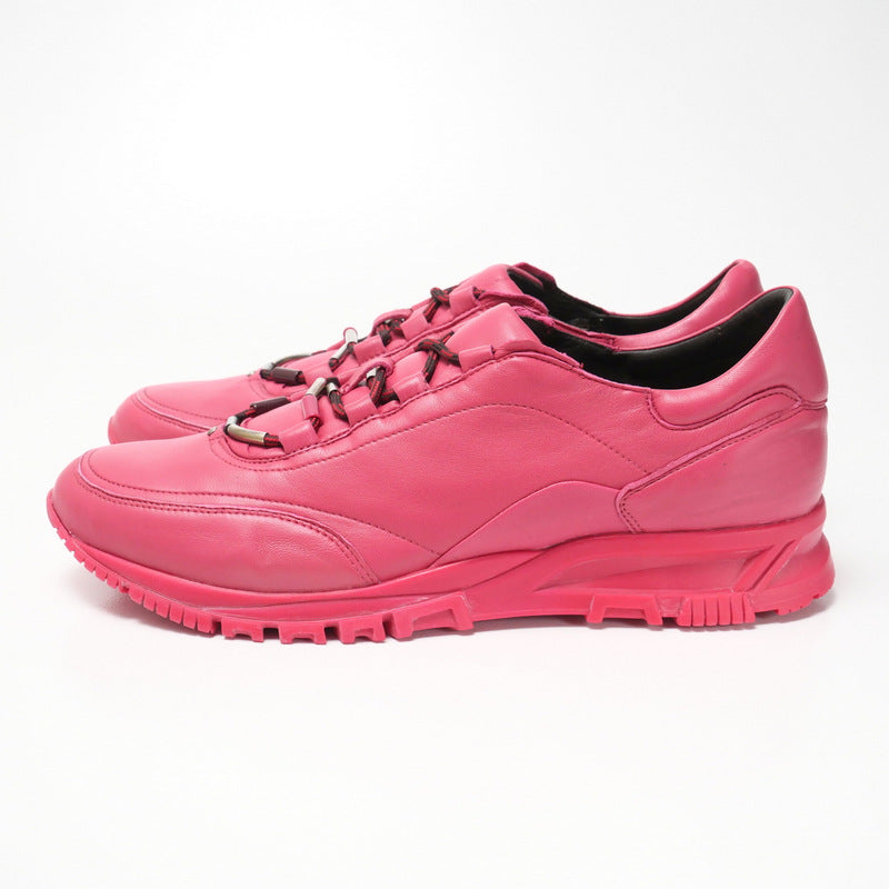 Lanvin Sneakers Sklrbp Genuine Leather Pink 10