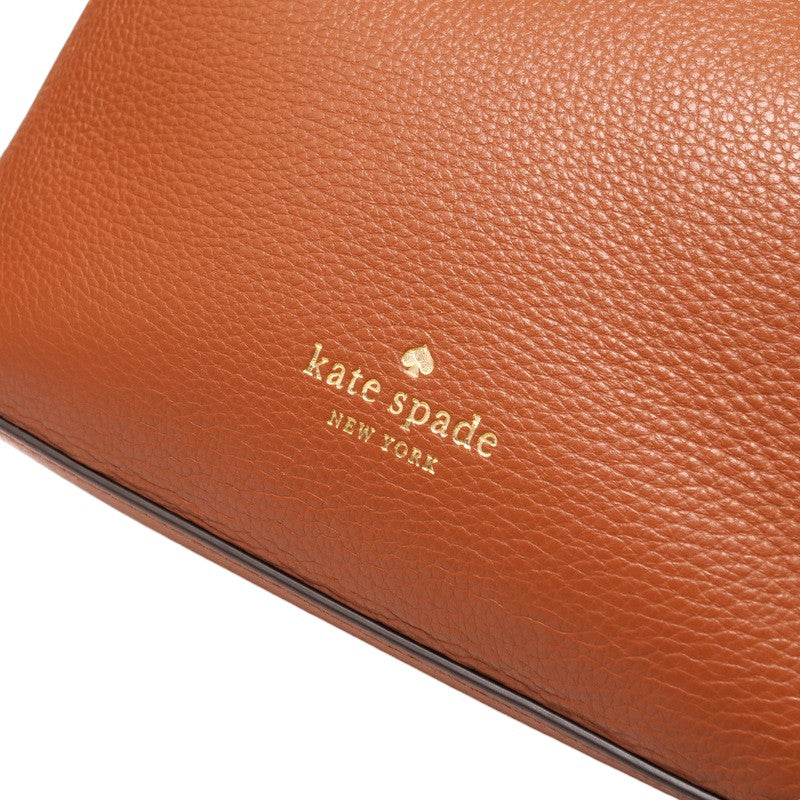 Kate Spade Shoulder Bag Wkru7063 Cowhide Light Brown / Gold Women