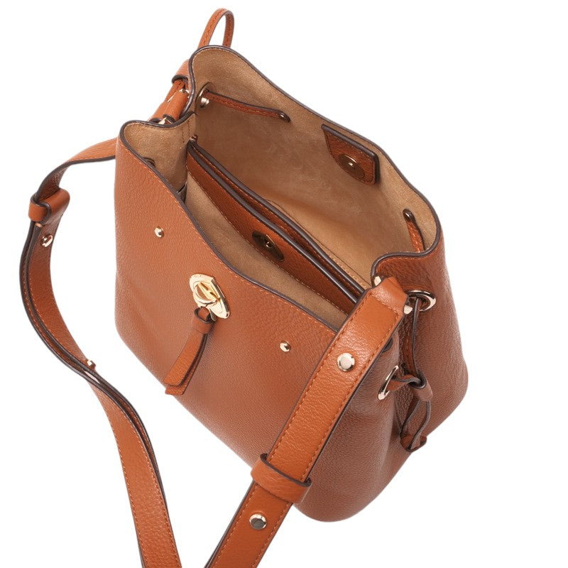 Kate Spade Shoulder Bag Wkru7063 Cowhide Light Brown / Gold Women