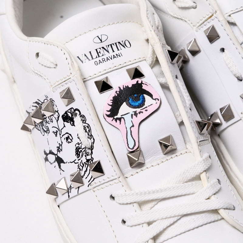 Valentino Sneakers Tsa01W0 Leather White 38