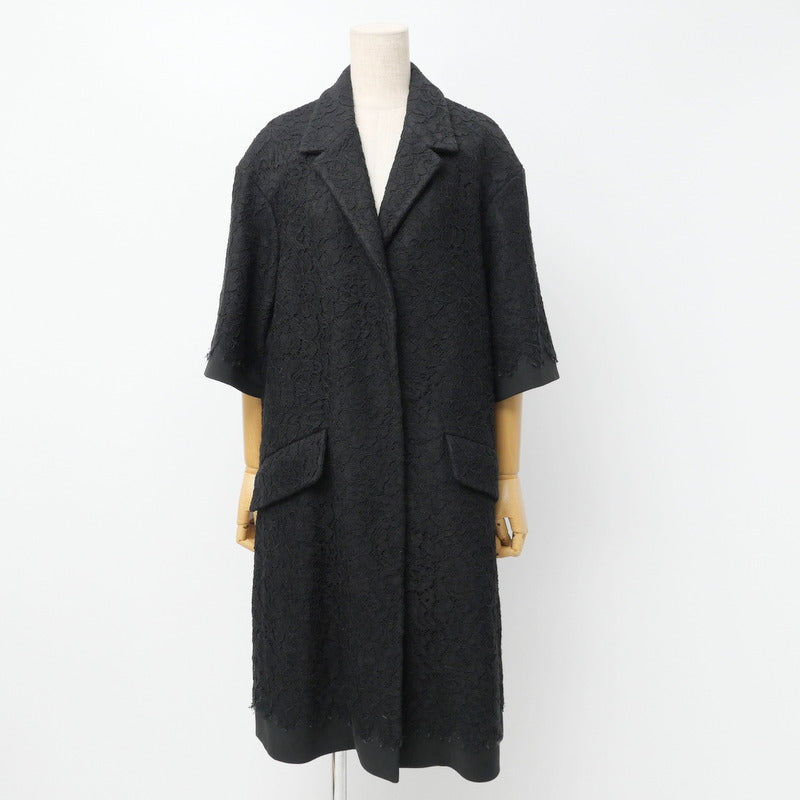 Dolce&Gabbana Coat F0H73T Race Black Women 40