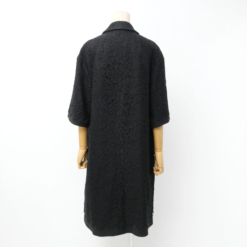 Dolce&Gabbana Coat F0H73T Race Black Women 40