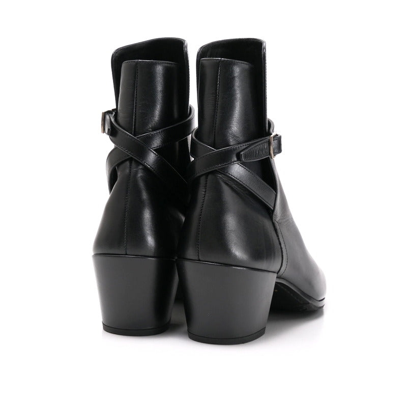 Saint Laurent Paris Boots 591999 Leather Black Women 36