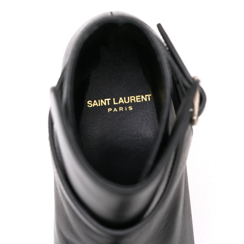 Saint Laurent Paris Boots 591999 Leather Black Women 36