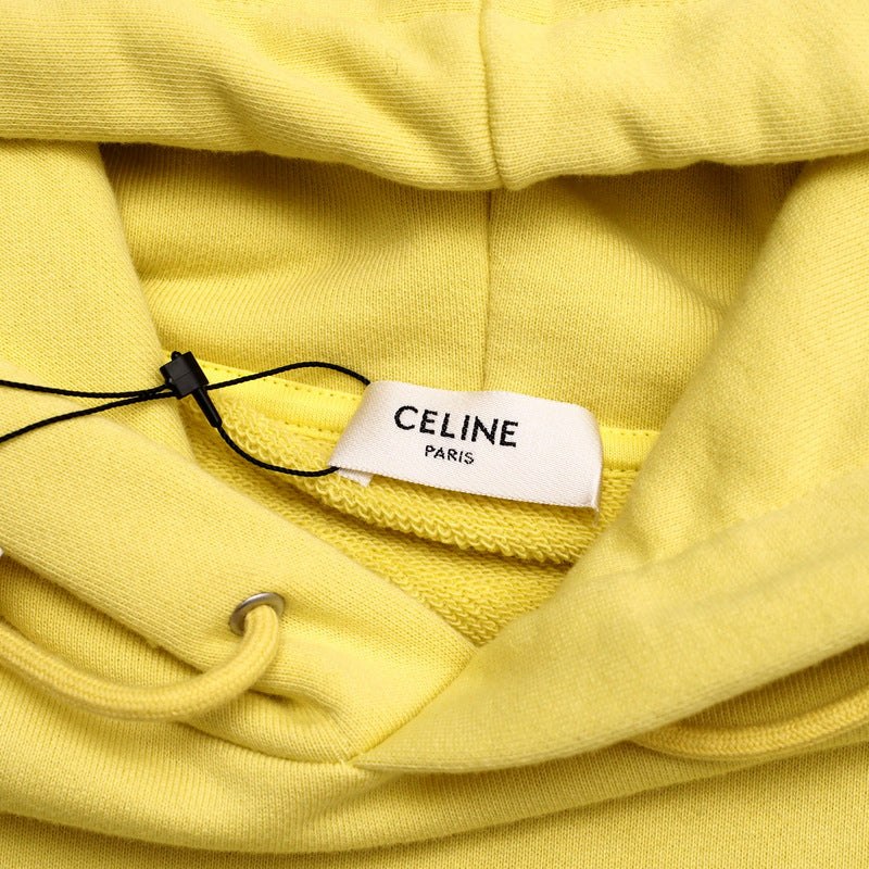 Celine Hoodie 2Y36960Q Sweat Yellow Unisex(Unisex) Xxs(150/76A)