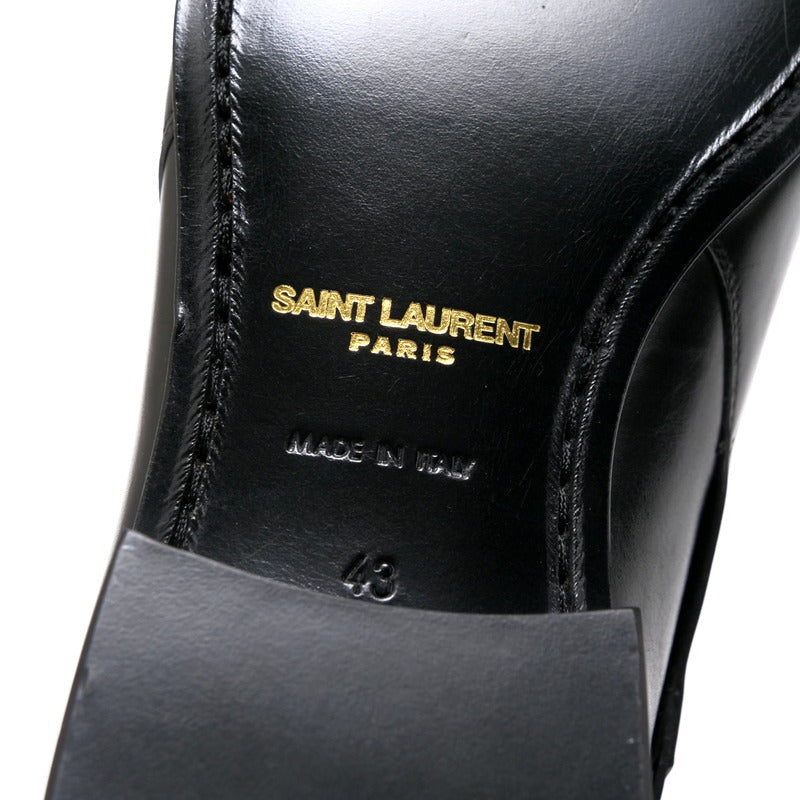 Saint Laurent Boots Wa379762 Leather Black Mens 43