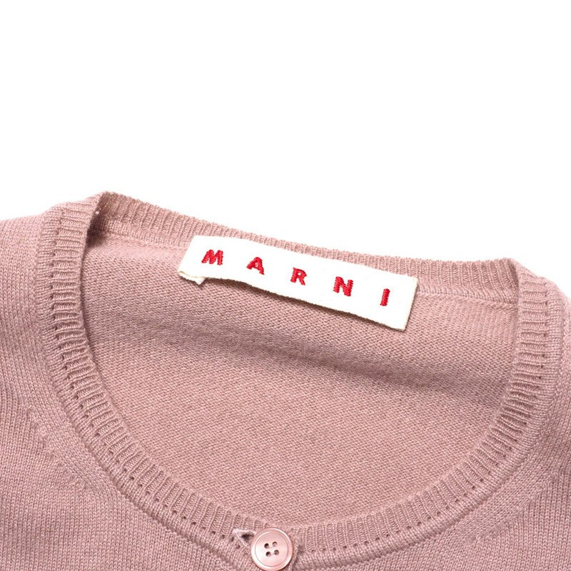 Marni Cardigan Cdmdk30A00Fx300 Knit Pink Type Women 40