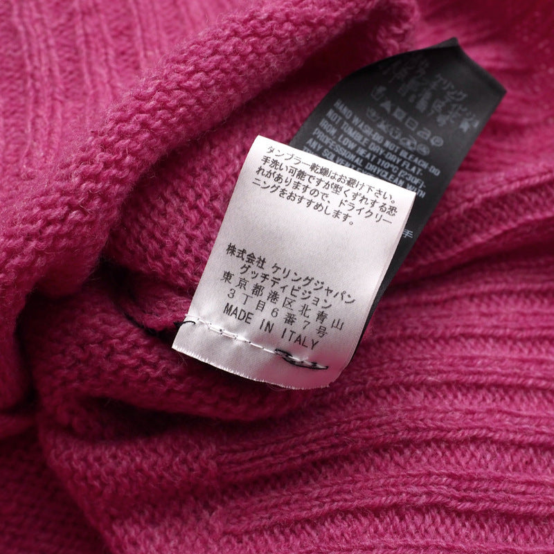Gucci Cardigan 439224 Wool Pink Mens M