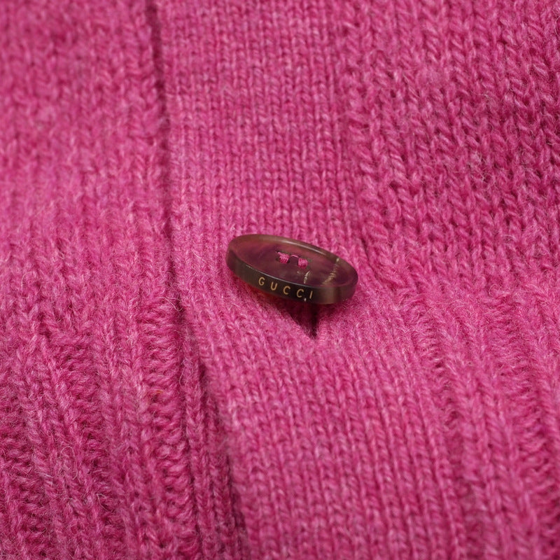 Gucci Cardigan 439224 Wool Pink Mens M