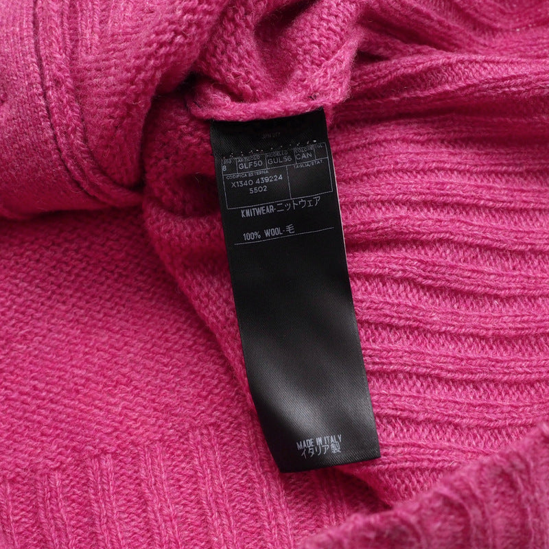 Gucci Cardigan 439224 Wool Pink Mens M
