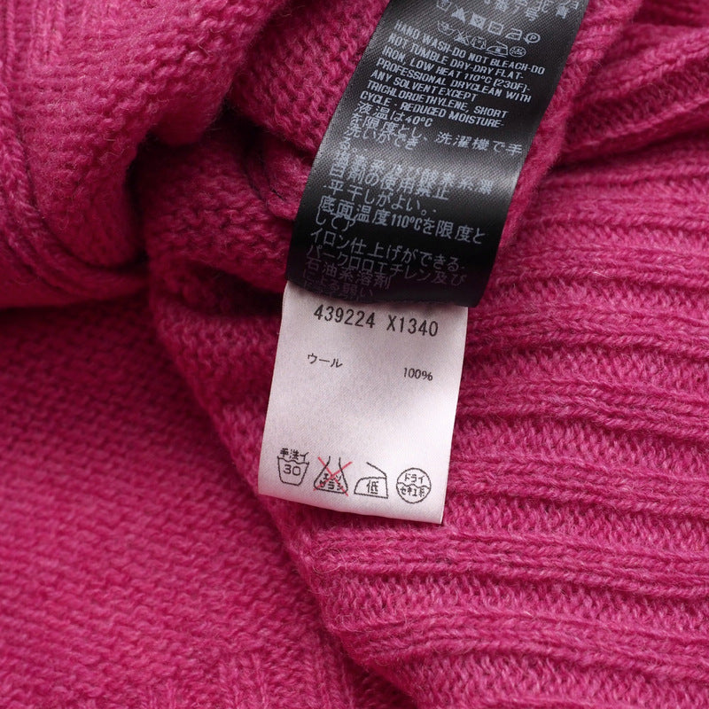 Gucci Cardigan 439224 Wool Pink Mens M