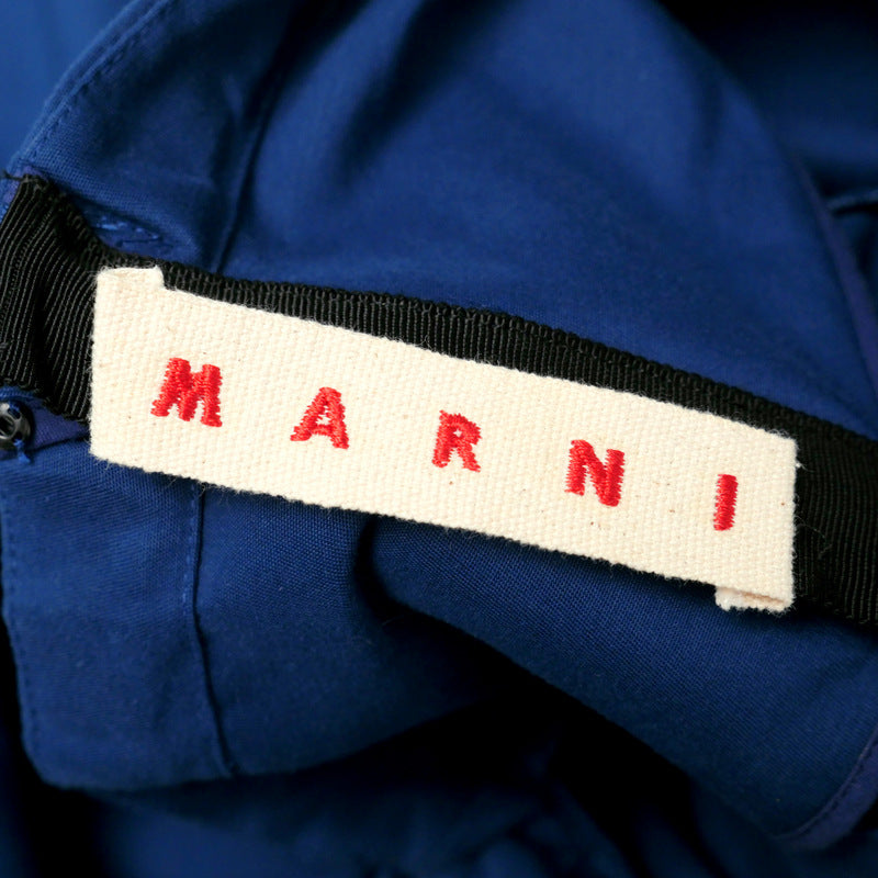 Marni One Piece Abma0161A0 Cotton Blue Women 40