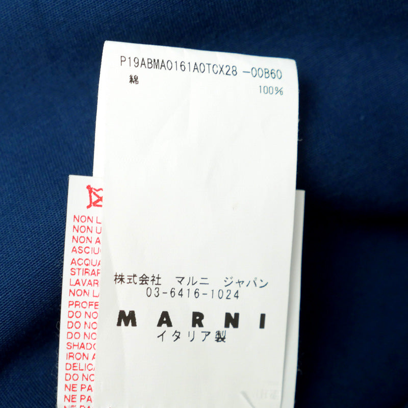 Marni One Piece Abma0161A0 Cotton Blue Women 40