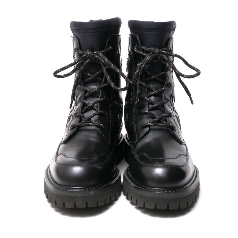Louis Vuitton Boots Leather X Rubber Monogram Black Monogram Landscape 8