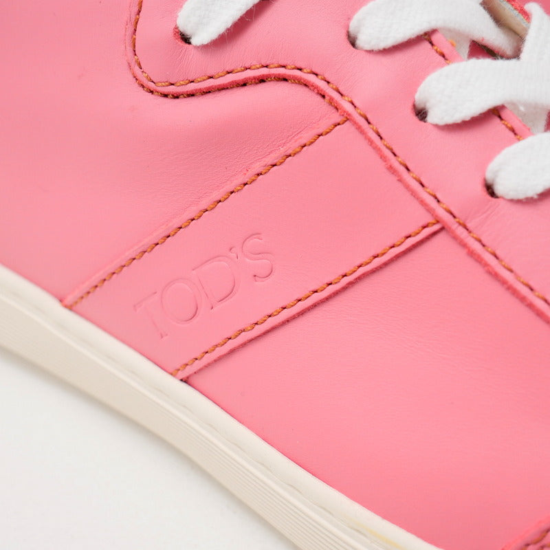 Tod'S Sneakers Xxw0Jl0D88Z7Y8M405 Leather Pink Sport Cassetta Jl Polacco Women 38