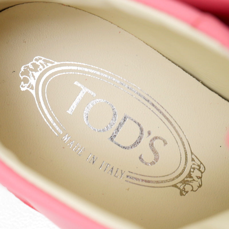 Tod'S Sneakers Xxw0Jl0D88Z7Y8M405 Leather Pink Sport Cassetta Jl Polacco Women 38