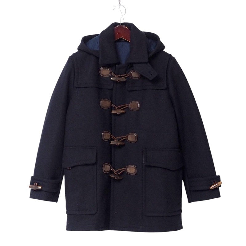 Gucci Duffel Coat 247184 Wool Navy Mens 44