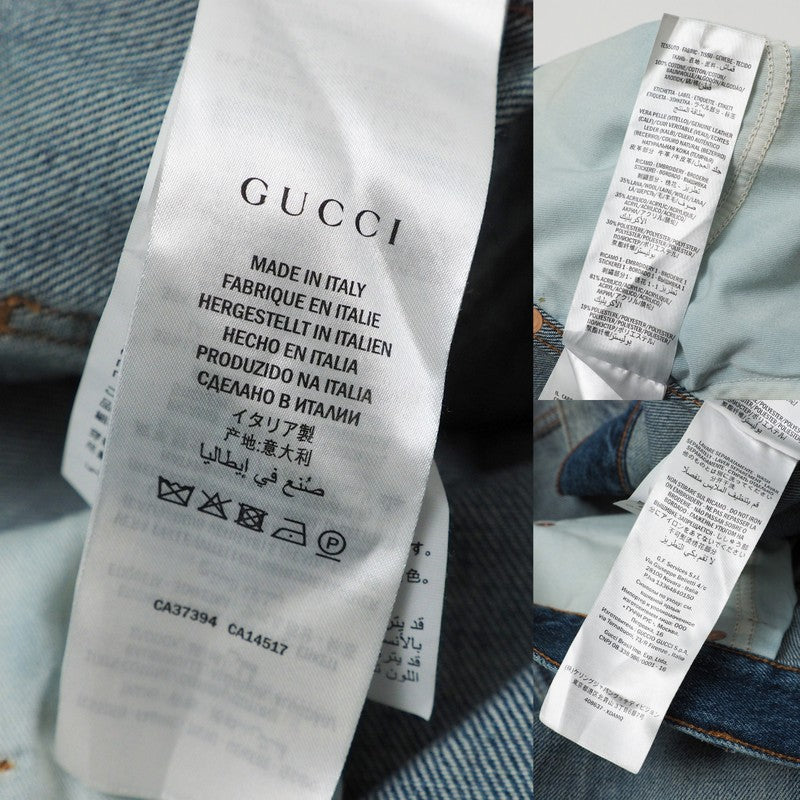 Gucci Denim Pants Cotton Denim Blue Type Mens 36