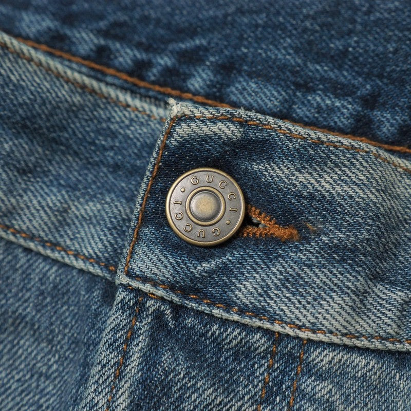 Gucci Denim Pants Cotton Denim Blue Type Mens 36
