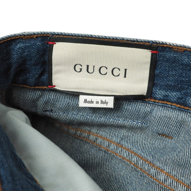 Gucci Denim Pants Cotton Denim Blue Type Mens 36