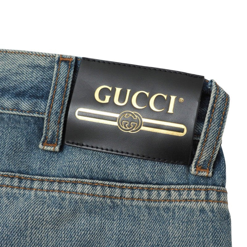 Gucci Denim Pants Cotton Denim Blue Type Mens 36