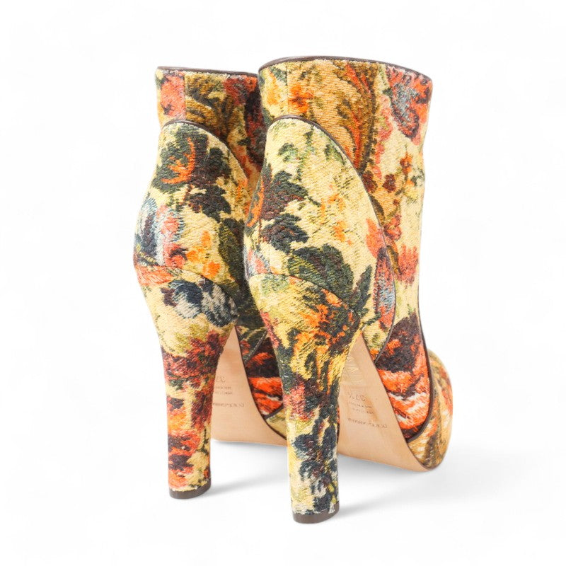 Dolce&Gabbana Boots Fabric Multicolor Women 37 1/2