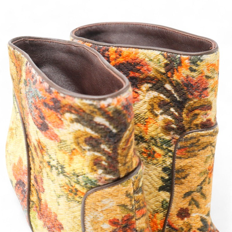 Dolce&Gabbana Boots Fabric Multicolor Women 37 1/2
