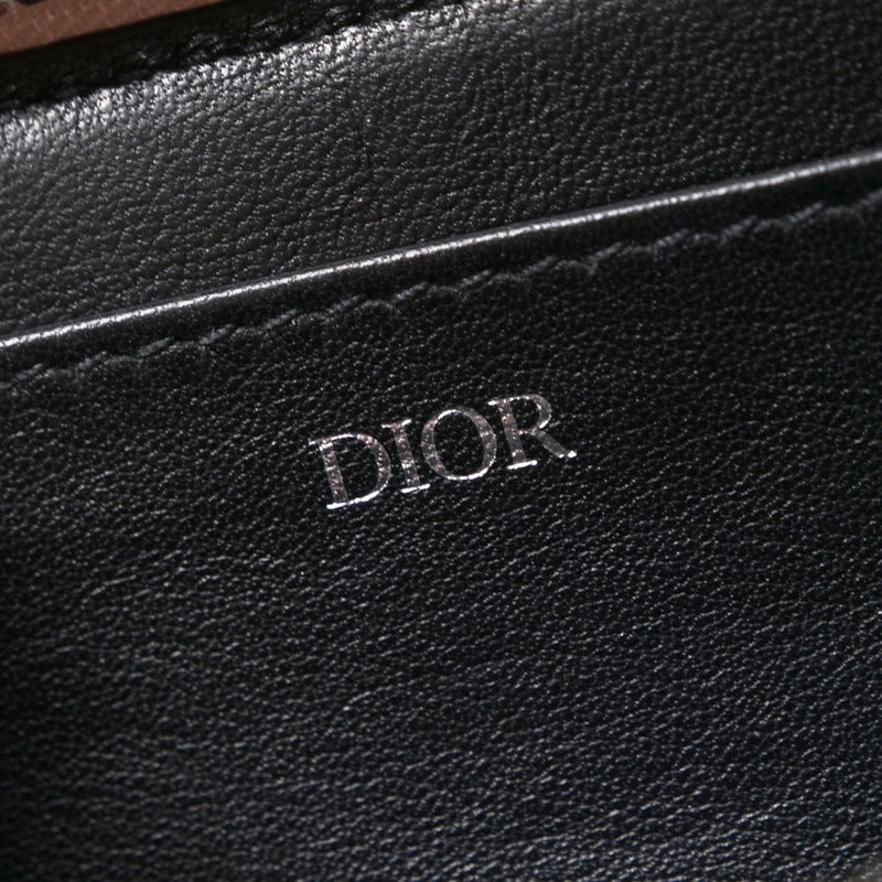 Dior Coin Case 24-Bo-1119 Jacquard Light Beige Mens