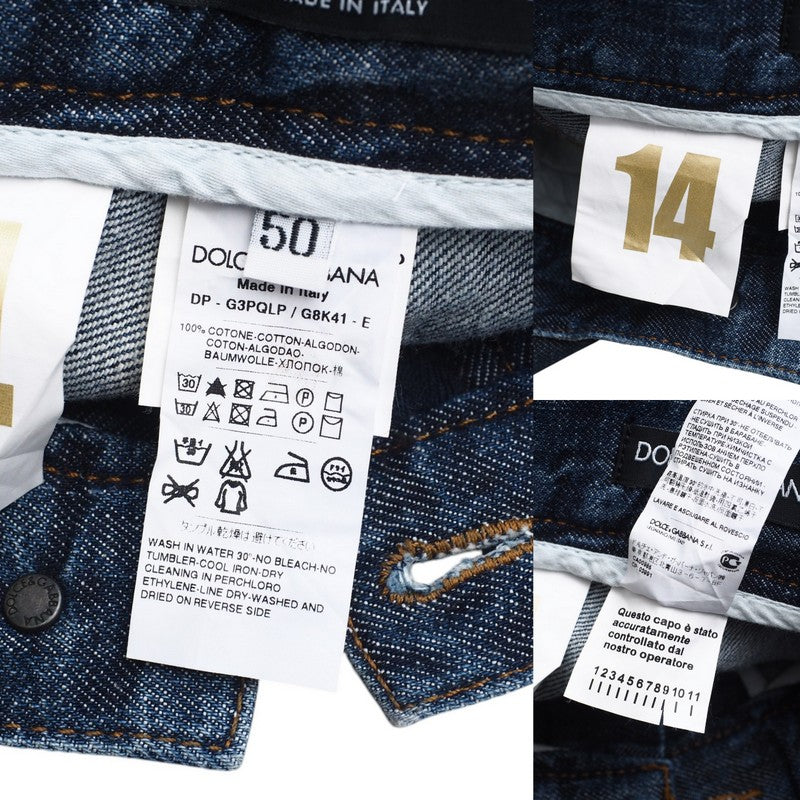 Dolce&Gabbana Denim Pants Dp-G3Pqlp Cotton Denim Blue Mens 50