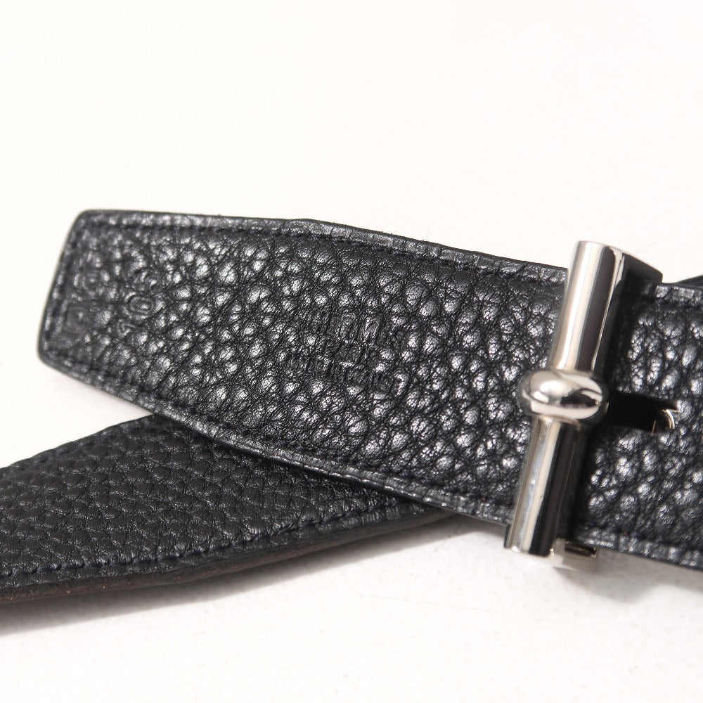 Hermes Belt Taurillon Clemence Black 105