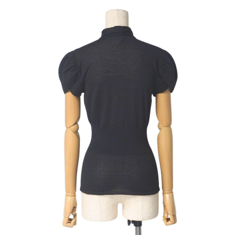 Chanel Knit P31400 Knit Black Women 38