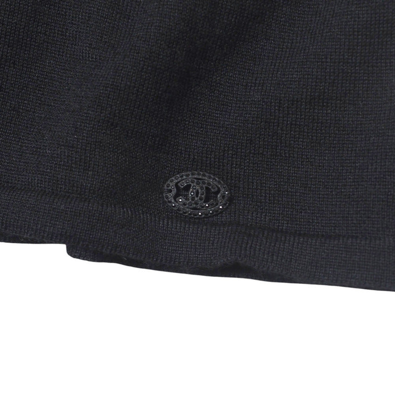 Chanel Knit P31400 Knit Black Women 38