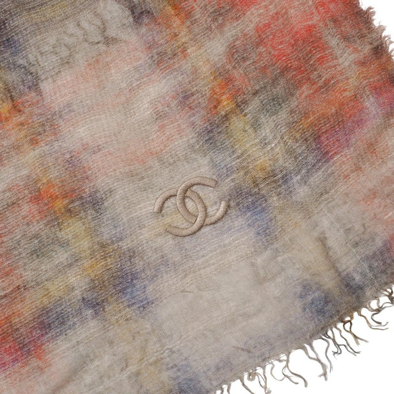Chanel Stall Modal 44% Mohair 19% Nylon 19% Wool 10% Silk 8% Multicolor