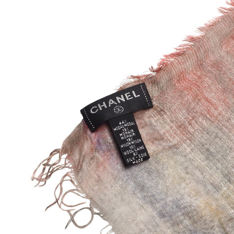 Chanel Stall Modal 44% Mohair 19% Nylon 19% Wool 10% Silk 8% Multicolor
