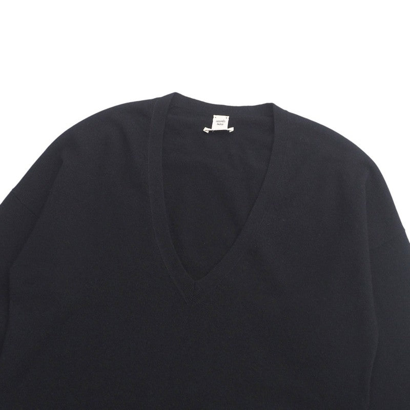 Hermes Knit Knit Black Women 40