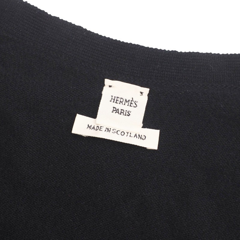 Hermes Knit Knit Black Women 40