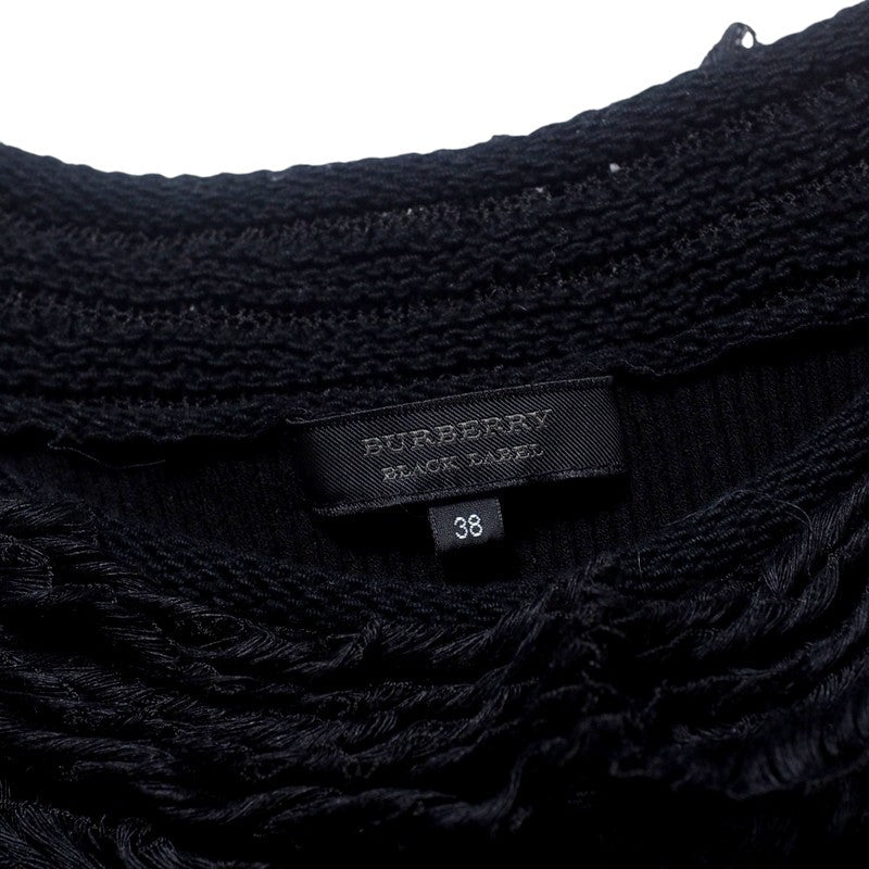 Burberry Black Label One Piece D5N82-316-09 68% Rayon, 32% Polyester Black Women 38