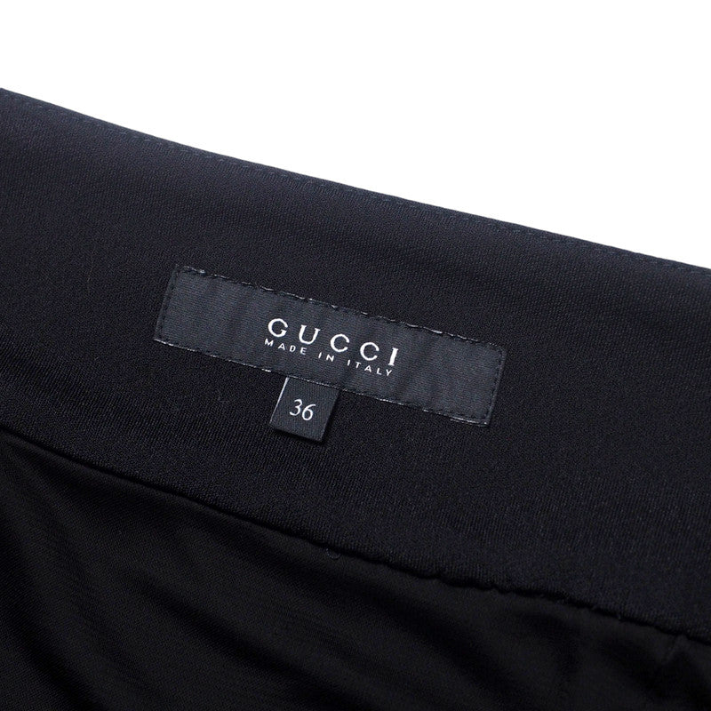 Gucci Skirt 191998 Rayon Black Women 36