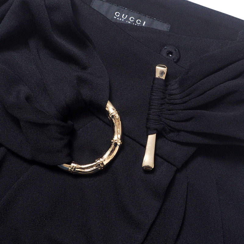 Gucci Skirt 191998 Rayon Black Women 36