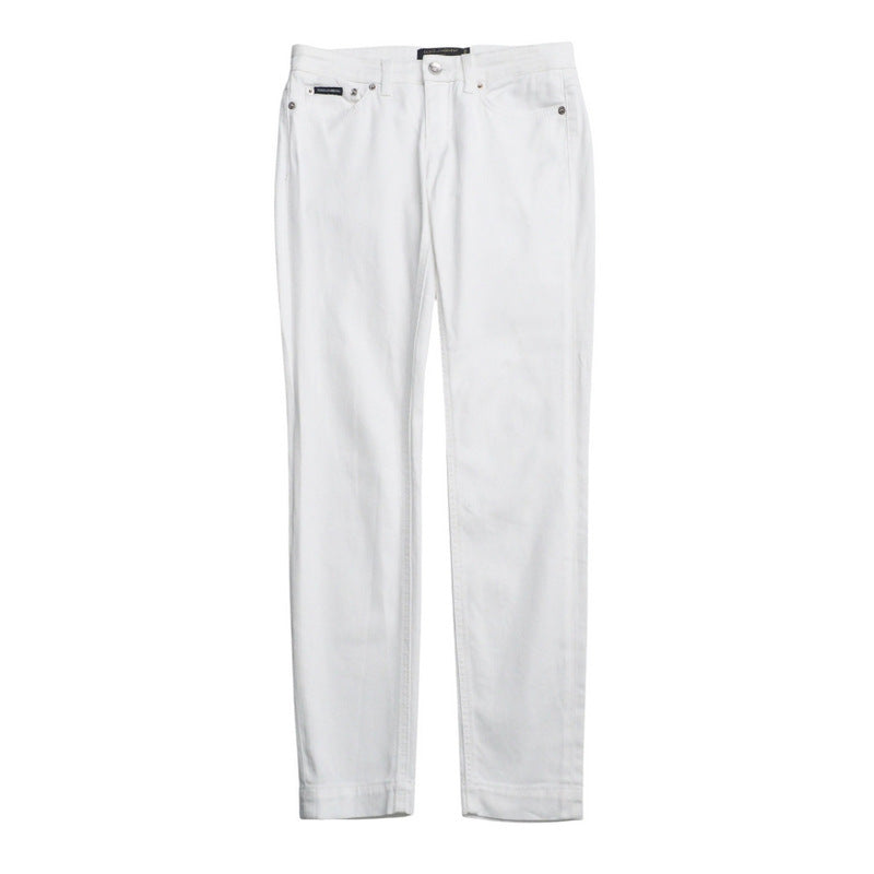 Dolce&Gabbana Denim Pants Ftah7D/G899Mg Denim White Women 38