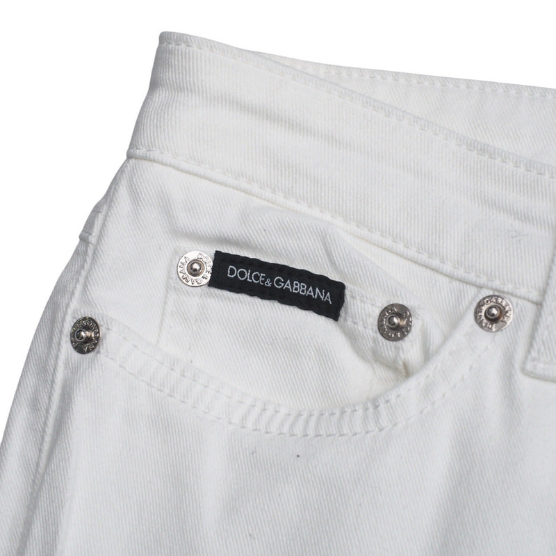 Dolce&Gabbana Denim Pants Ftah7D/G899Mg Denim White Women 38