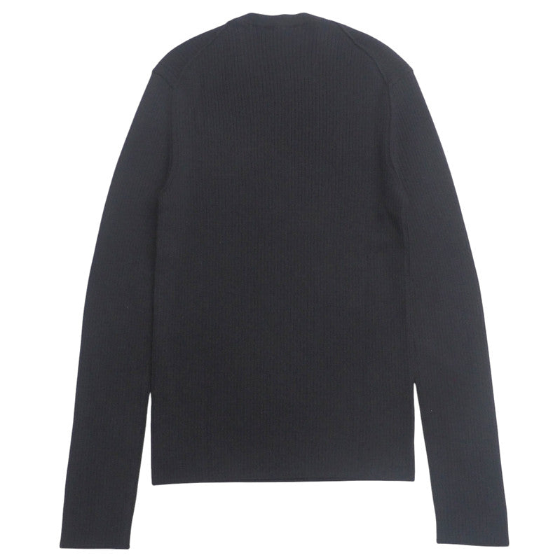 Dolce&Gabbana Knit Wool Black 0101 Gx579T Mens 50