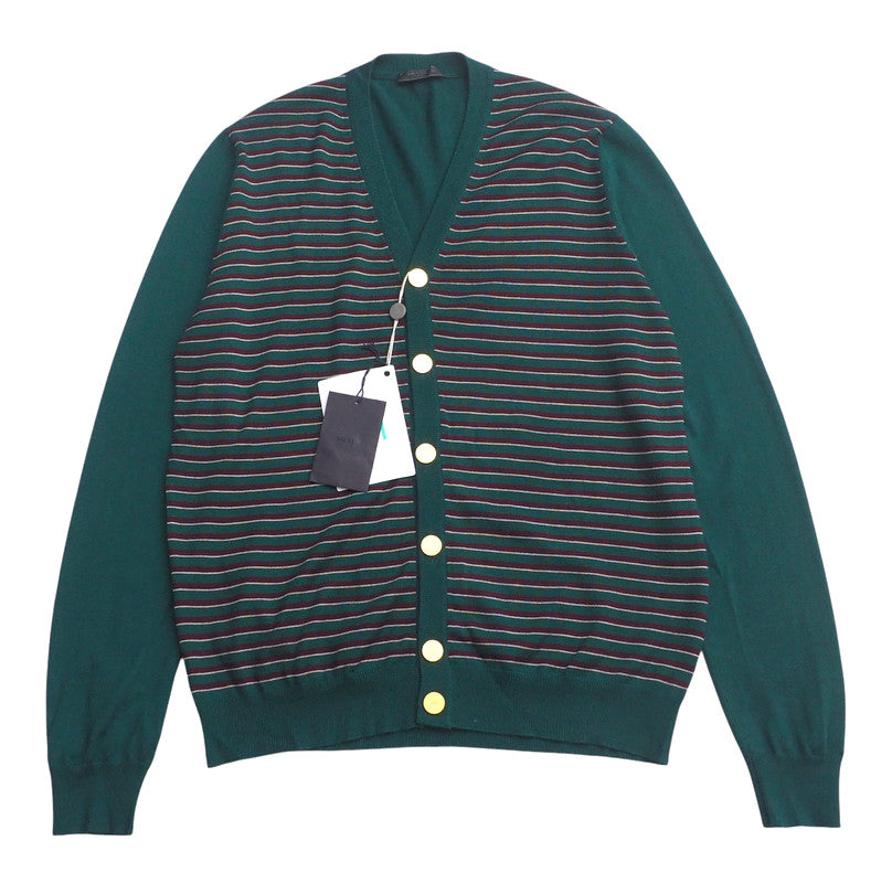 Prada Cardigan Wool Green Type Mens 50
